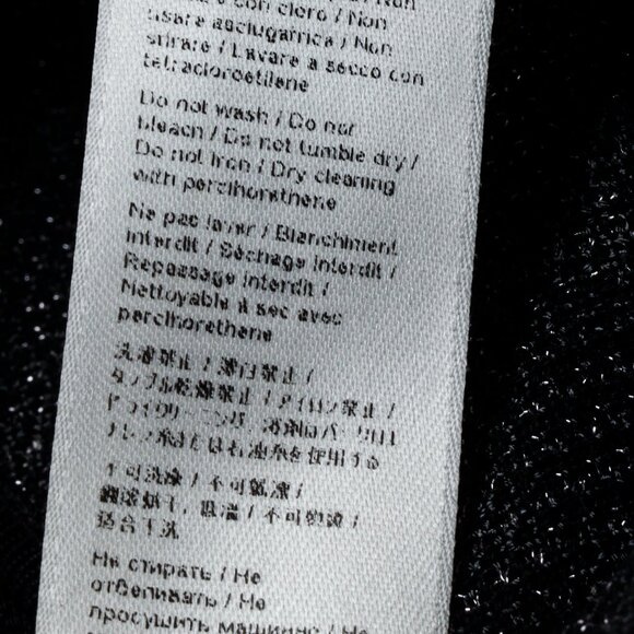 Roberto Cavalli Black Metallic Knit Cardigan - Picture 12 of 12